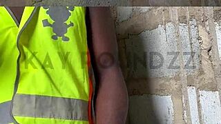 Crazy huge cock guy moans jerks explosive public cumshot