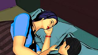 neha bhabhi bent over for teacher's rough creampie pounding 💦