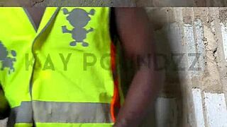 Crazy huge cock guy moans jerks explosive public cumshot