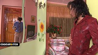 Cocks Hungry Hot Wife Rides Pounds Doggystyle Creampie from Young Stud on Shaved Pussy