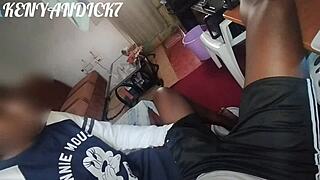 african nanny sneaks boss black cock play while wife works