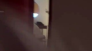 alice blows boyfriend kitchen huge cum mouth