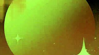 jerk off lick my huge tits nipples saliva