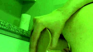 redhead wife titty fucks and pussy rides big tits bouncing in kitchen pov