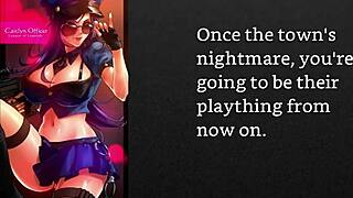 Faygrey Caitlyn's sissified pet bitch gets femdom joi cei bondage assplay humiliation