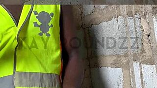 Crazy huge cock guy moans jerks explosive public cumshot