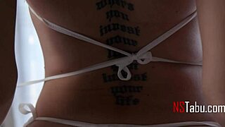 Fuck me step bro! Naked athletic slut stands outta blue!