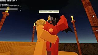 blonde heads outside for sloppy blowjob closeup ft rblx ultra deepthroat action