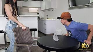 Laura Fucks House Owner Hard Cowgirl To Skip Rent Payment