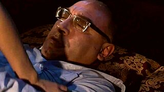 oh man that old dude's gettin' tittyfucked and anal by the horny milf!