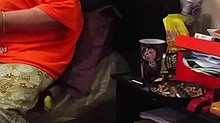 stepmom, you staring at my huge black cock or what?