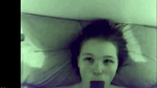 bully rams huge black dick down girlfriend's throat