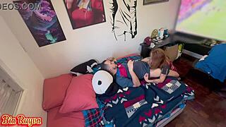 brazilian flamengo teen slut takes monster cock doggy live from bayer