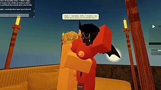 blonde heads outside for sloppy blowjob closeup ft rblx ultra deepthroat action