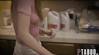 Maya Kendrick Fingers Ass and Deepthroats in Home Alone Voyeur