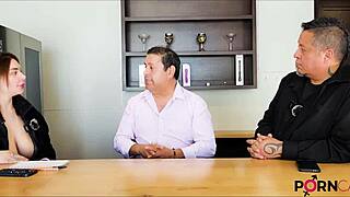 Tony Furia's Wild 30 Years of Brunette Latina Teen Casting Interviews in Lingerie