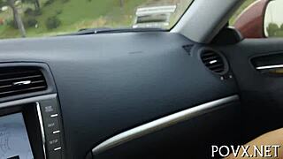 PRESSLEY CARTER'S TIGHT PUSSY POUNDED HARDCORE POV!