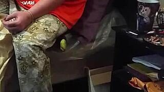 stepmom, you staring at my huge black cock or what?