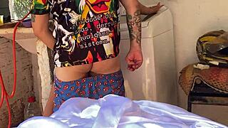 mother-in-law whispers long overdue secret with her sex toy