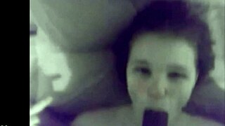 bully rams huge black dick down girlfriend's throat