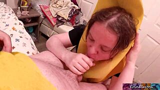 stepmom bends for halloween anal creampie from stepson 🎃🍑💦