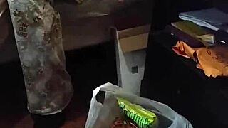 stepmom, you staring at my huge black cock or what?