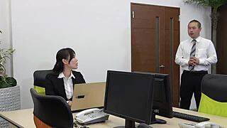 Office Ladies Train to Repel Gropers with Strapon and Pantyhose Tactics at Work