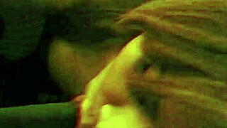 Curious tranny slut chokes on massive bbc in crossdressing deepthroat session