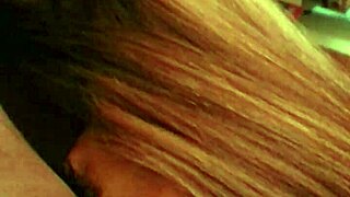 Curious tranny slut chokes on massive bbc in crossdressing deepthroat session