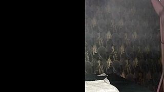 maîtresse kantalie binds slut for outdoor gloryhole whipping 😈🔗