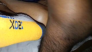 oh damn, isn't it hot watching this indian wife get fucked hard right after her husband leaves?!