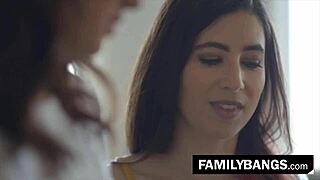 Familybangs Spitting Cream Leda Lotharia Serena Blair Mouth