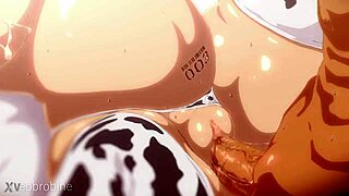 Shenhe from Genshin Impact appears pregnant by Theobrobine