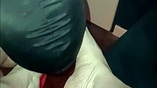 maîtresse kantalie binds slut for outdoor gloryhole whipping 😈🔗