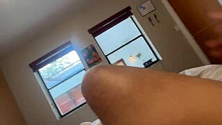 Busted gooning to goth stepsis Trippi Rose household taboo.