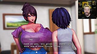 Kicked out after shower squirting boobs and feet play gone wrong!