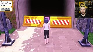 Kicked out after shower squirting boobs and feet play gone wrong!