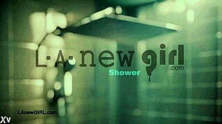 aspiring 18+ model teen hops in shower during casting 😏🚿