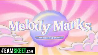 melody marks endures brutal ass pounding pussy licking