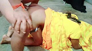 Desi bhabhi spreads legs wide for devar's hungry tongue on her wet pussy!