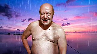 Agarabas and olpr tease with wet pussies and monster cocks outdoors