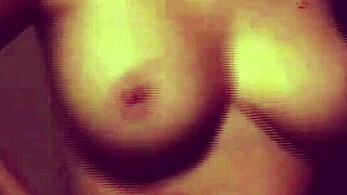 wife's natural tits and ass grind hard on my cock at 35