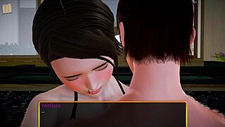 amateur redhead big tits wife plays dirty homemade ass game with new family guy