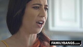 Familybangs Spitting Cream Leda Lotharia Serena Blair Mouth