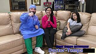 Dr Tampa's backstage enema breaks alix avery's constipation close up