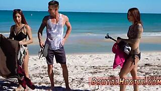 Blonde Teen Bound in BDSM Webcam Stripped Hardcore Extreme Domination Ripped Clothes