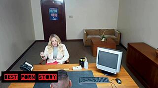 Principal Ravages Busty Stepmom at PTA Meeting!