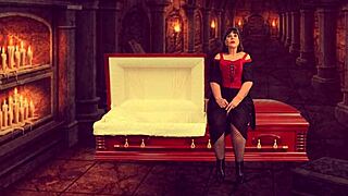 granny vampyra gets her pussy licked and fucked to insane orgasm