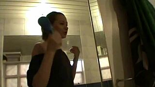 flora and johny's steamy sauna session feels so intimate