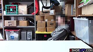 Busty Milf Security Guard Feels Shoplifter's Massive Cock Up Her Pussy